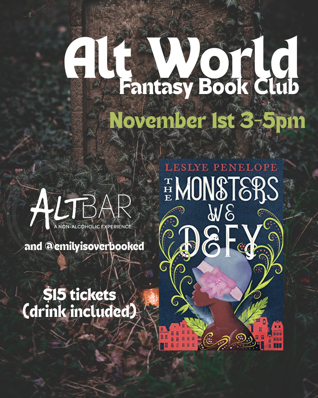 Alt World Fantasy Book Club - November | AltBar Bottle Shop